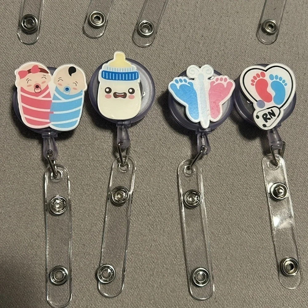 Retractable Nurse badge holders. Pick 3 for 10